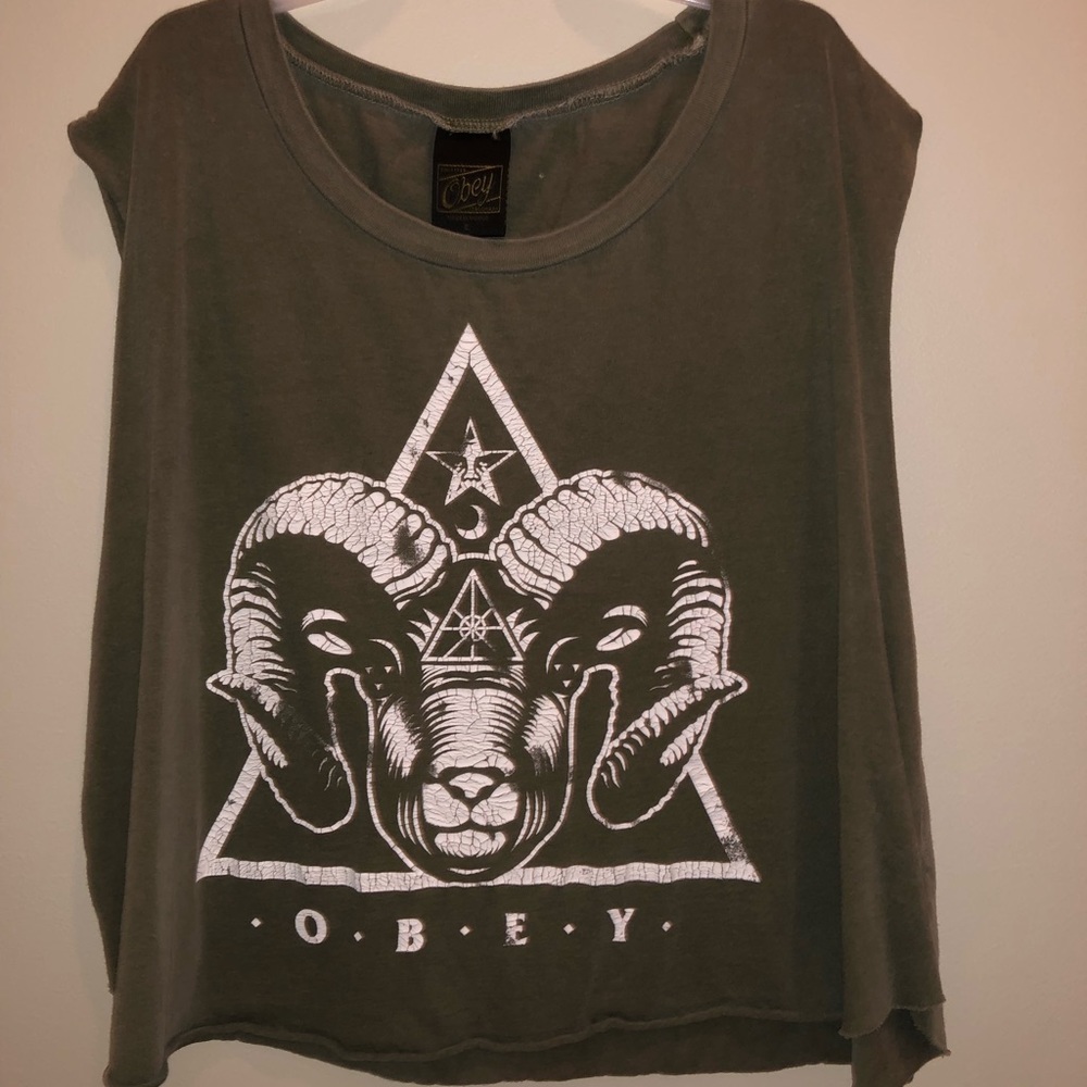 Crop top Obey T-shirt